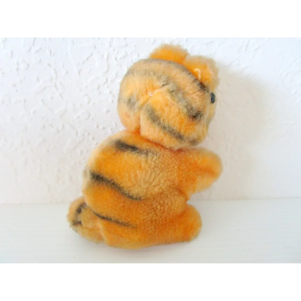 Vintage Garfield Plush Clip On Pencil Hugger 1980s by Dakin Spinning Head